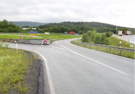 Autobahnauffahrt Herborn West